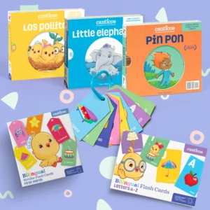 El Paquetito para Bebés Bilingües – The Ultimate Bilingual Baby Bundle!