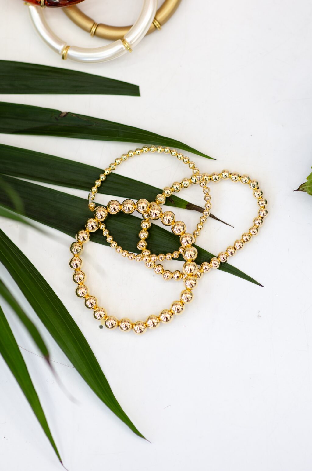 Gold Filled Ball Bracelet by Annie Claire Designs - Image 2