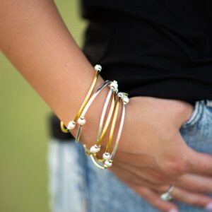 The Pearl Bracelet Singles by Annie Claire Designs