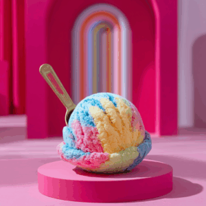 Bubble Scoop Rainbow Sherbet